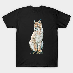 Lynx - Woodland Themed Kids Room, Funny Gifts For Forester, Cute Animals T-Shirt